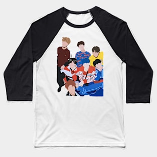 Die Cut Kpop BTS Together Baseball T-Shirt
